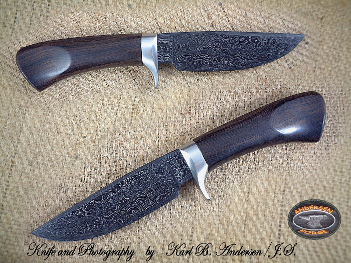 Knives by Karl B. Anderson out of our Blackwood